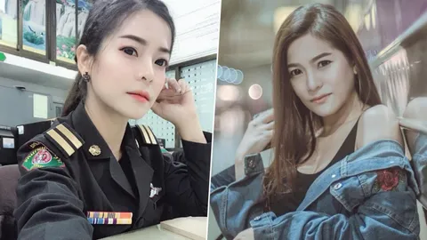 โดนใจใช่เลย! เทศกิจสาวสวยหน้าหวาน เจอแบบนี้พ่อค้าวิ่งไม่ออก (คลิป)