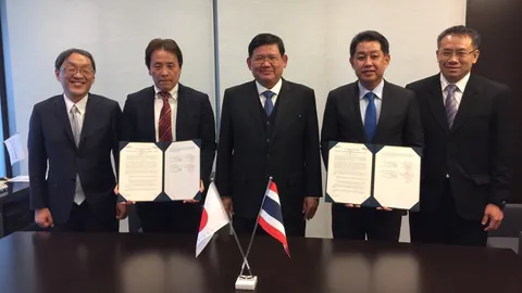 รมว.วิทย์ฯ- สวทช. บุกโตเกียวพบ'เทยิ่น ฟรอนเทียร์'ยักษ์ใหญ่สิ่งทอญี่ปุ่น