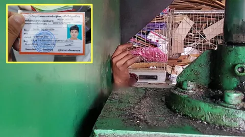 สยอง เครื่องดูดมือหนุ่มพม่า ตัดเหล็กไม่ได้ ต้องตัดแขนเพื่อรักษาชีวิต 