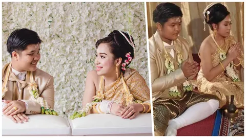 ฮือฮา สาวหล่อเข้าหอกับสาวสวย วิวาห์สุดชื่นมื่น เผยคบหากันมา 7 ปี 