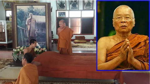 สิ้นหลวงปู่บุญเพ็ง! เกจิดังหนองบัวลำภู สิริอายุ 88 ปี 4 เดือน