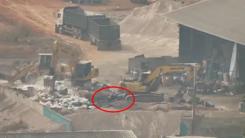 ภาพมันฟ้อง โรงงานกำจัดขยะอุตสาหกรรม ลอบเทสารเคมีลงดิน ไม่สนถูกฟ้องศาล 