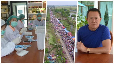 หมอแสงทรุด เร่งผลิตยามะเร็ง แจกผู้ป่วย3หมื่น ที่พักไม่พอต้องนอนในวัด 