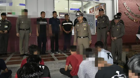 'บิ๊กโจ๊ก' แถลง จับหัวโจกแว้น ร้านแต่ง รถจยย.ท่อไอเสีย 