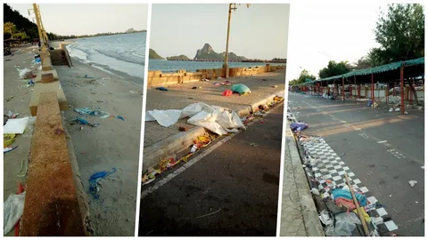 มหัศจรรย์เมืองสามอ่าวฯ งานจบ โซเชียลไม่จบ โพสต์ประจาน ขยะเต็มหาด 