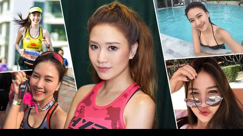 นางฟ้าขาวิ่ง! 5 รู้จักน้องข้าวโอ๊ต จากสาวอวบสู่หุ่นผอมเพรียว!