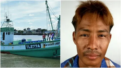 อีกแล้ว! ลูกเรือประมงเมียนมา เครียดโดดทะเล ทรภ.1เร่งค้นหา ยังไร้วี่แวว 