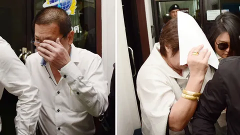 ‘เสี่ยโอเอ’ ควงลูกสาวมอบตัว ปฏิเสธคดีเลี่ยงภาษี 1.7 หมื่นล้าน