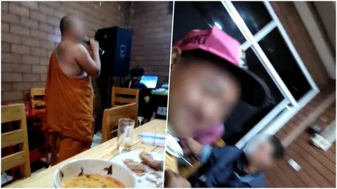 ออกอัลบั้มเลยไหม! ชาวเน็ตจี้สอบ 'หลวงพี่' เสียงดี จิบเหล้า ร้องเกะ (คลิป)