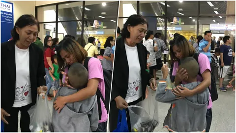 แม่ผมเป็นอิสระ!! น้องมิวสิค โผเข้ากอดบุพการี เป็นครั้งแรก