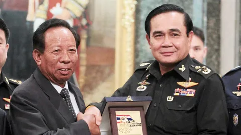 พล.อ.เตีย บันห์ อวยพรวันเกิด'บิ๊กตู่' ขอให้ประสบความสำเร็จ