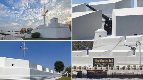 ฟอลคอนขอสร้าง! 9 รู้จักป้อมวิไชยเยนทร์ เหมือนชาวสยามถูกขัง?