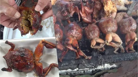 กล้ากินไหม? เที่ยวตลาดโรงเกลือเจอ แก็บเบา เมนูสุดแปลกชาวกัมพูชา