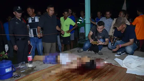 ข่อยบ่อยู่แล้ว หนุ่มทะเลาะเมีย ดื่มเหล้าย้อมใจ เป่าขมับตัวเองดับ 