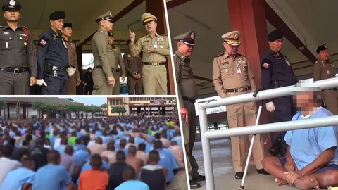 จู่โจมค้นเรือนจำนครพนม ไม่พบสิ่งผิด ก.ม. แต่อึ้ง! นักโทษล้นคุก