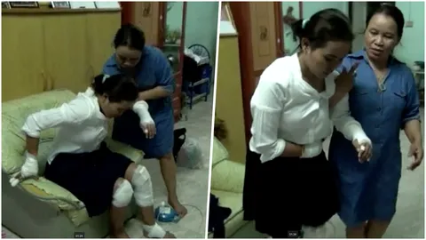 แชร์สนั่น รถกระบะเฉี่ยวชนรถจยย.นศ.สาว ม.บูรพาเจ็บ แล้วหลบหนี