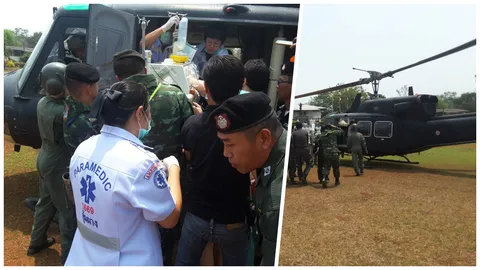 ฮ.ทหารบินรับด่วน สาว 16 คลอดก่อนกำหนด โคม่าทั้งแม่-ทารก