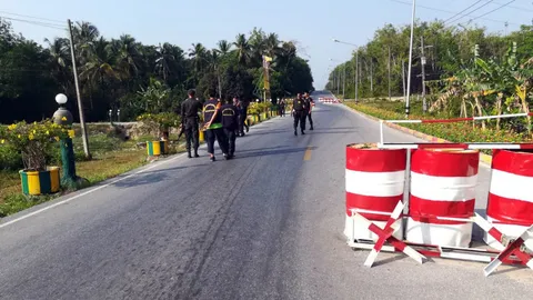 ยิงถล่มฐานทหาร อ.รามัน ก่อนปะทะกันสนั่นค่าย สุดท้ายคนร้ายรอด!