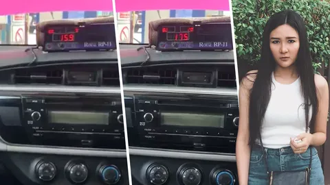 แค่23วิ มิเตอร์พุ่งปรี๊ด! ผู้โดยสารสาวโวย บอกรีบ แท็กซี่กลับขอเติมแก๊ส (คลิป)