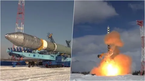 รู้จักรัสเซียน้อยไป!ปูติน โชว์ทดสอบขีปนาวุธข้ามทวีปเร็วเหนือเสียงอีก (คลิป)