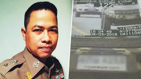 ยอมเสียค่าปรับ! ‘สารวัตรเอก’ เจอใบสั่งขับรถเร็ว บอกพร้อมจ่ายทุกครั้ง