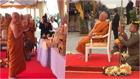 สมเด็จพระสังฆราช ทรงประกอบพิธีบรรจุพระบรมสารีริกธาตุ ณ วัดวชิรธรรมาราม