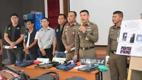 บก.น.9 รวบ 7 ผู้ต้องหา รุมกระทืบหนุ่มอุทัยฯ ตามหาเมียดับ ที่แท้เป็นญาติ