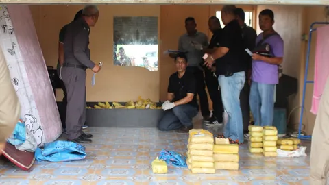 ตร.ลพบุรี บุกจับขบวนการยาบ้ายึดได้เกือบ 2 ล้านเม็ด