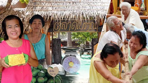 ชวนเดิน "ตลาด 270 ปี บ้านตะปอนใหญ่" ชิมผลไม้ในสวนที่..ณรงค์ฟาร์ม