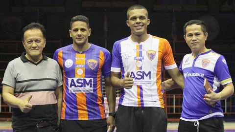 โต๊ะเล็กท่าเรือเปิดตัว 2 แข้งแซมบ้า ล่าแชมป์ฟุตซอลลีก