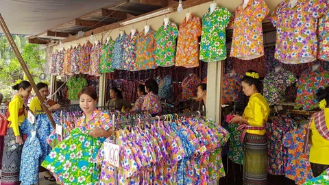 กระแสออเจ้าแรงสุดๆ เสื้อลายดอก ใส่เล่นน้ำสงกรานต์ เหงา ยอดขายวูบ