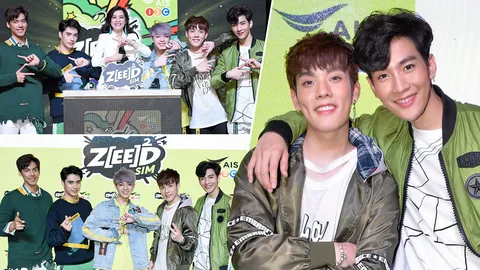 เอไอเอส แรงส์...เร็ว คว้า 5 หนุ่ม "เอสบีไฟว์" พรีเซ็นเตอร์ ZEED SIM