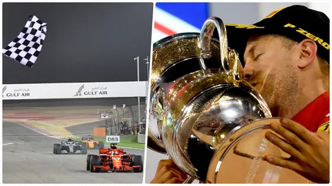 เวทเทล แรงไม่หยุด!! ซิ่งซิวแชมป์ 'บาห์เรน กรังด์ปรีซ์' สองปีซ้อน