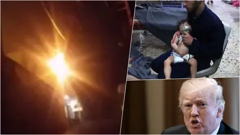 นาที ขีปนาวุธถล่มซีเรีย ตาย14เจ็บอื้อ หลังทรัมป์ประณามใช้อาวุธเคมี (คลิป)