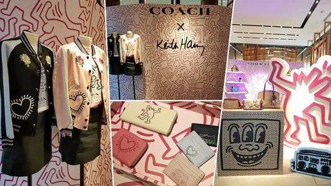 ศิลปินป๊อปอาร์ตชื่อดัง คีธ แฮริ่ง ฝากผลงานคอลเลกชั่นใหม่ “โค้ช”