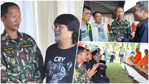 ชาวกาญจนบุรี ทำบุญให้เสือดำทุ่งใหญ่ พร้อมกระตุ้นให้ทุกคนมีส่วนร่วม