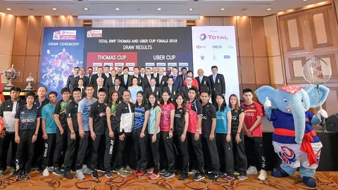 ขนไก่ชายไทยเปิดดวลโสมขาว ทีมสาวชนเยอรมัน 'โธมัส-อูเบอร์ คัพ'