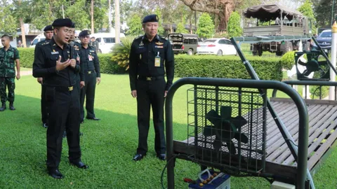 ค่ายพระยาพิชัยดาบหัก ซ้อมป้องกันฮีตสโตรก รับทหารเกณฑ์ผลัด 1