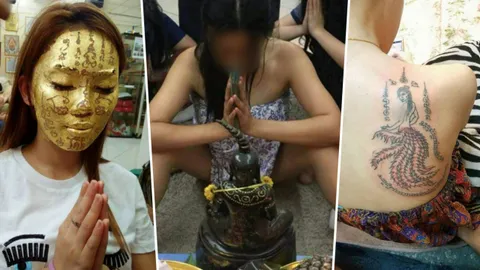 มิติใหม่ไสยศาสตร์! สาวจีนแห่บูชา-สักยันต์จิ้งจอก 9 หาง เชื่อเพิ่มเสน่ห์