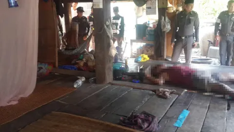 เสียใจ ไม่คิดตีให้ตาย พ่อวัย 70 คว้าโช้คอัพตีแสกหน้าลูก เมาทำร้าย