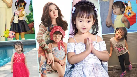 ซูมดูแฟชั่นเด็ก 3 ขวบ! 'ปีใหม่' ลูกแอฟ-สงกรานต์ ขวัญใจพี่ป้าน้าอา