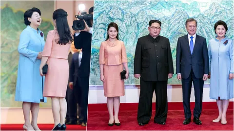 สุภาพสตรีหมายเลข 1 เกาหลีเหนือ-ใต้ ร่วมงานเลี้ยงอาหารค่ำสุดชื่นมื่น