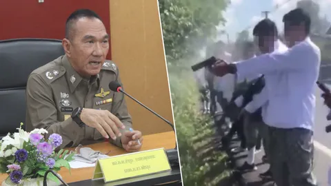 ผู้การฯ พัทลุง ชงถอนใบอนุญาตพกพาอาวุธกลุ่มโจ๋ชุดไทยรัวปืนในงานแต่ง