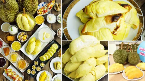 หวานมันสุดๆ! เจาะ 3 บุฟเฟต์ทุเรียน อิ่มอร่อยสุดฟินกลางกรุง 