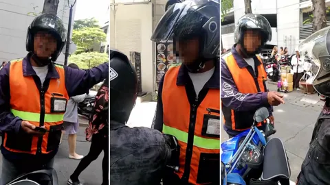 ศึกชิงลูกค้า! สาวเรียกแกร็บไบค์ไปเยาวราช วินเจ้าถิ่นปาดหน้าไล่ลงจากรถ (คลิป)