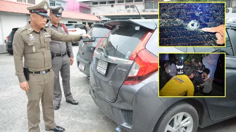 คดียิงแล้วขอโทษ ‘นึกว่าเมียผมนั่งมาด้วย‘ ตร.ชี้น่าจะผิดตัว 