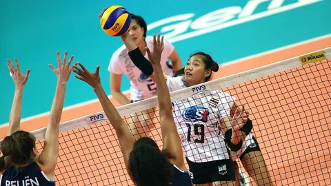 สาวไทยต้านไม่ไหว พ่ายดัตช์ 0-3 เซต ประเดิมศึกลูกยางเนชันส์ลีก