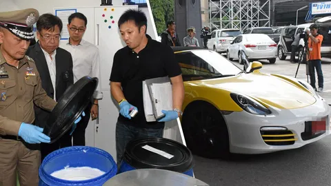 ค้นเครือข่ายเมจิกฯ เจอหลักฐานเพียบ ยึดปอร์เช่ได้อีกคัน