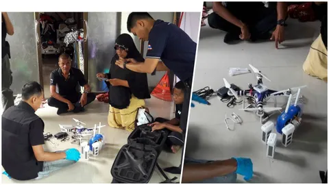 ทหาร-ตร. บุกค้นพบโดรนในบ้านหนุ่มยะหา สอบเค้นแล้วไม่เกี่ยวโจมตีฐาน