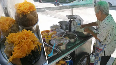 ดีกว่าขอใครกิน...ยายวัย 84 สู้ชีวิตขายขนมหาเลี้ยงชีพ บอกไม่ไหวก็ต้องไหว